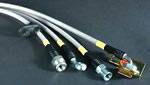 Stoptech Stainless Steel Brake Lines -Front and Rear Lines- Evo 8 and 9