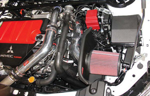 Injen 08+ EVO X Intake kit with Upper IC pipe